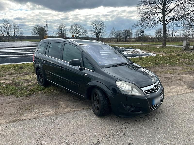 Gebraucht Opel Zafira 150 PS (110 kW) 2009 Schwarz Van / Kleinbus
