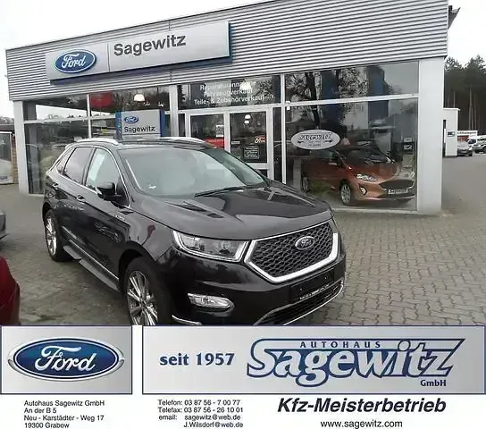 Second-hand Ford Edge Vignale 209 CP (153 kW) 2016 Negru SUV
