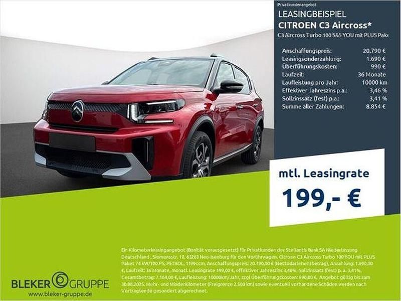 Rot Neu 2025 Citroën C3 Kleinwagen | 20.790 € (Teuer) - Bild 1/3