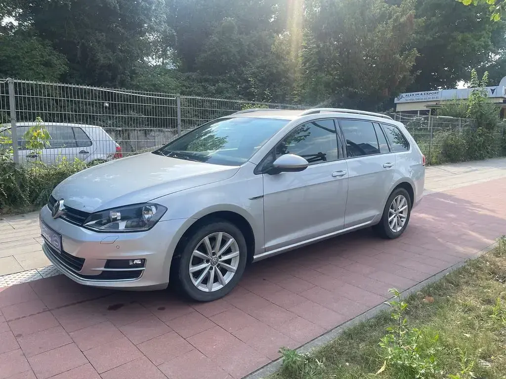 Gebraucht VW Golf VII LOUNGE 110 PS (80 kW) 2015 Silber Kombi