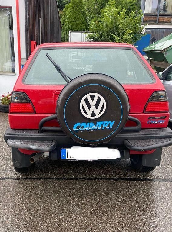 Brugt VW Golf II 98 HK (72 kW) 1990 Rød Hatchback