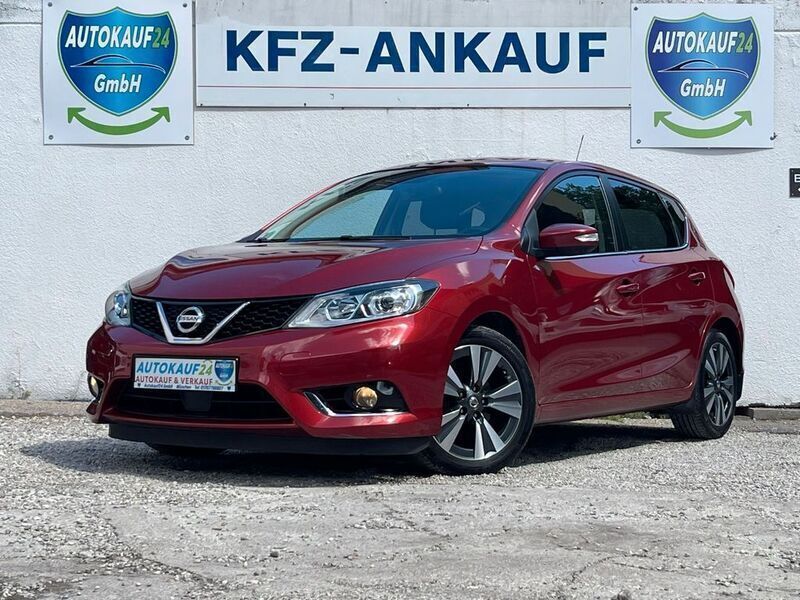 Rot Gebraucht 2016 Nissan Pulsar Tekna Limousine | 10.790 € (Guter Preis) - Bild 1/4