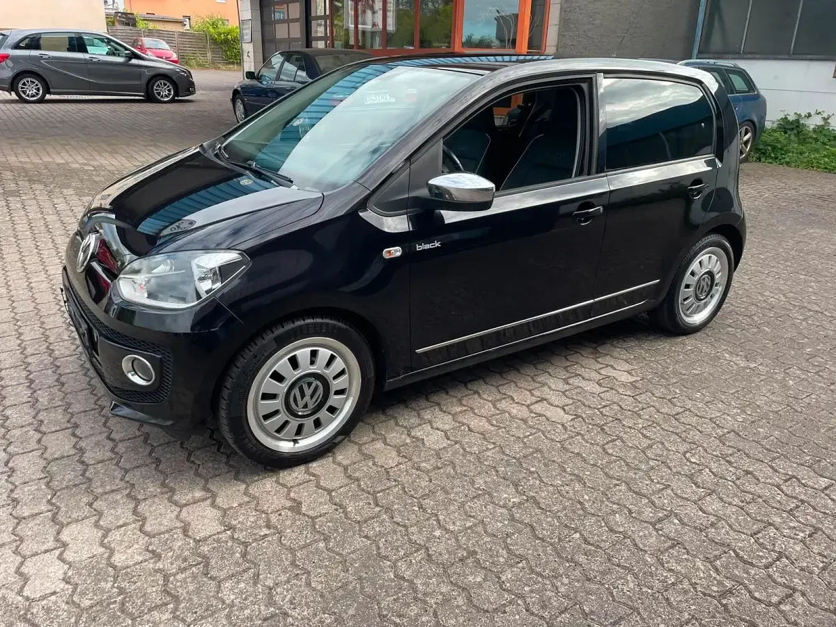 Gebraucht VW up! Black Edition 75 PS (55 kW) 2013 Schwarz Kleinwagen