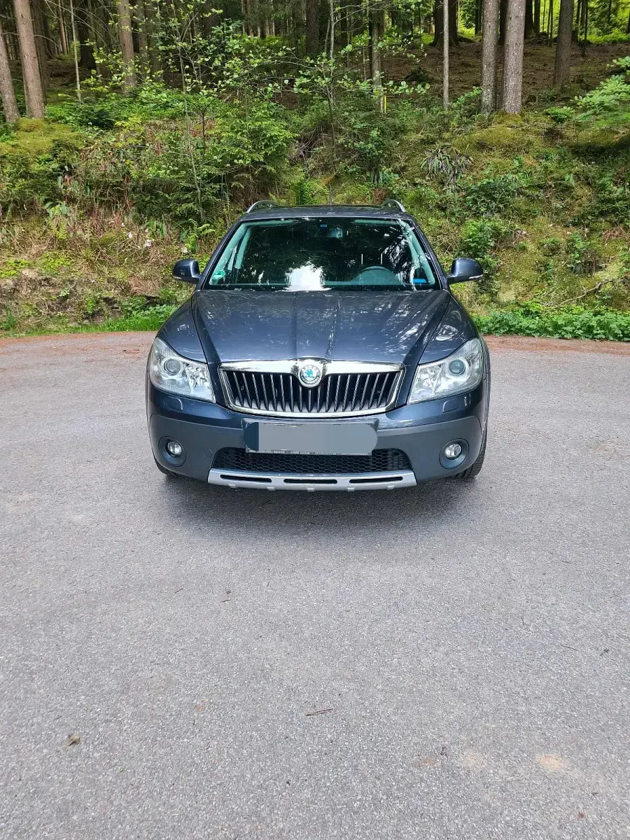 Gebraucht Skoda Octavia Scout 160 PS (117 kW) 2012 Grau Kombi