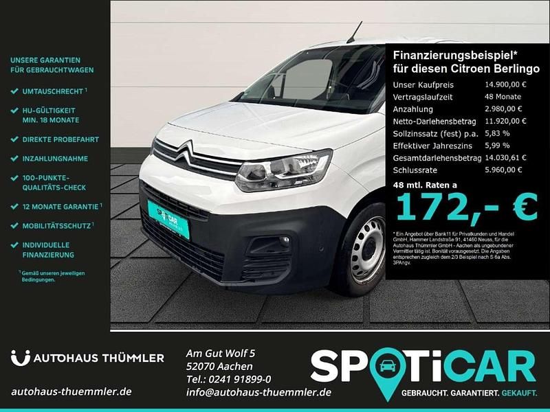 Polar weiss Gebraucht 2021 Citroën Berlingo Van / Kleinbus | 14.900 € (Superpreis) - Bild 1/4