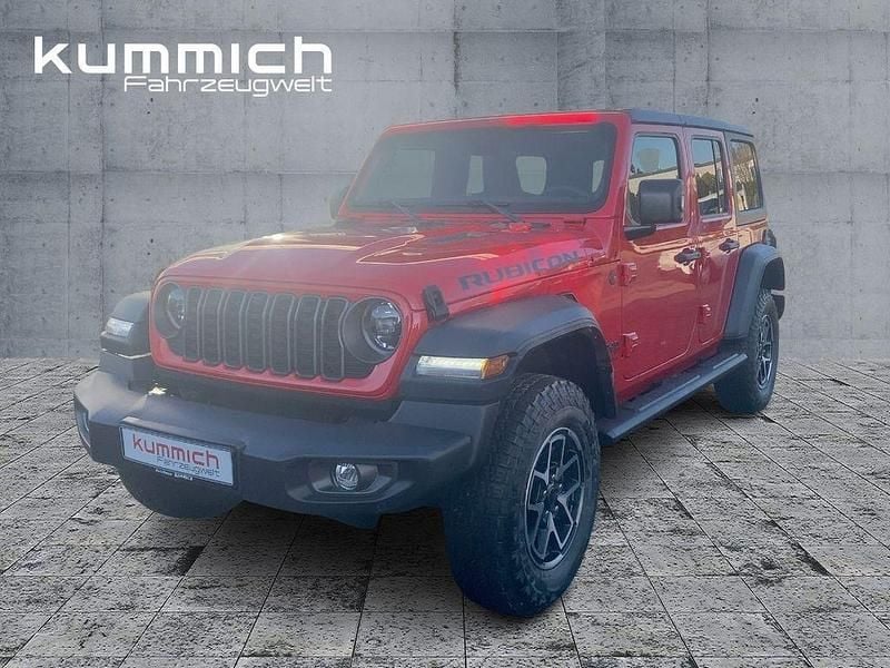 Rot Gebraucht 2024 Jeep Wrangler Rubicon SUV | 63.500 € (Guter Preis) - Bild 1/4