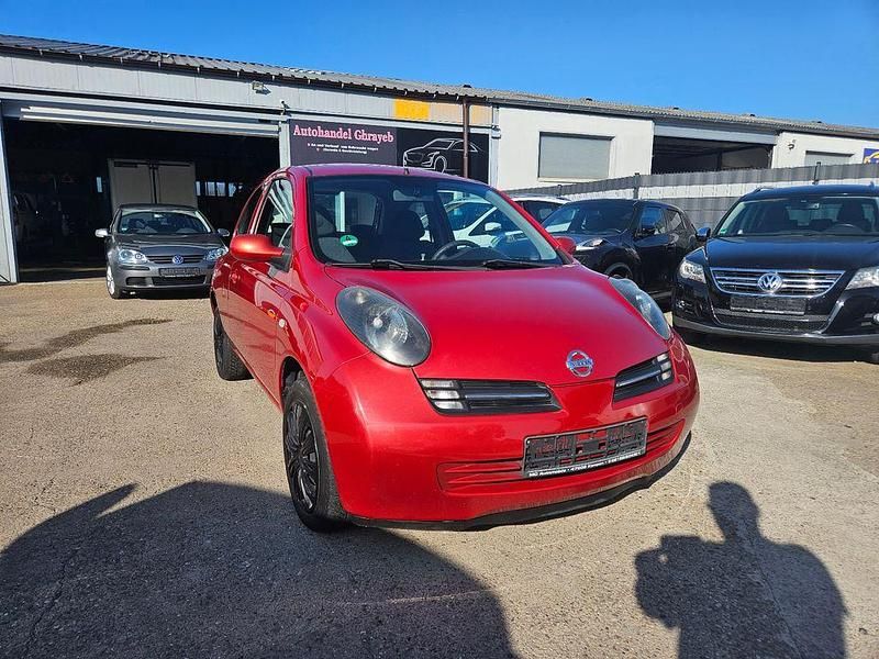 Rot Gebraucht 2004 Nissan Micra City Kleinwagen | 1.300 € (Fairer Preis) - Bild 1/4