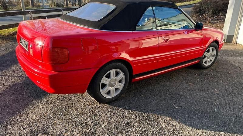 Gebraucht Audi Cabriolet 116 PS (85 kW) 1993 Rot Cabrio