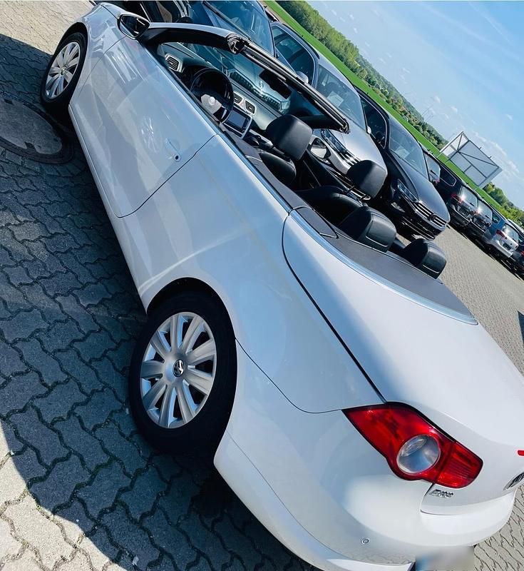 Gebraucht VW Eos 122 PS (89 kW) 2008 Weiß Cabrio