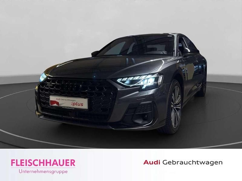 Grau Gebraucht 2023 Audi A8 Ambiente Limousine | 71.990 € (Teuer) - Bild 1/4