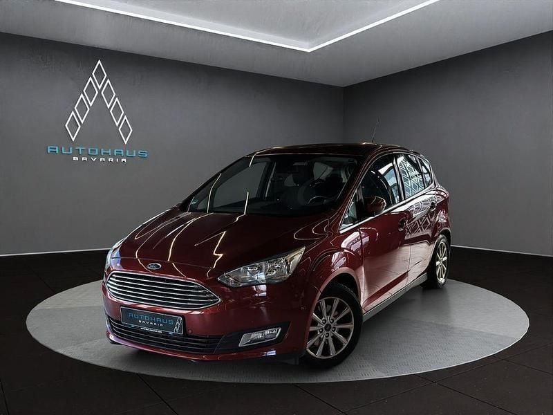 Rot Gebraucht 2015 Ford C-MAX Titanium Van / Kleinbus | 8.900 € (Fairer Preis) - Bild 1/4