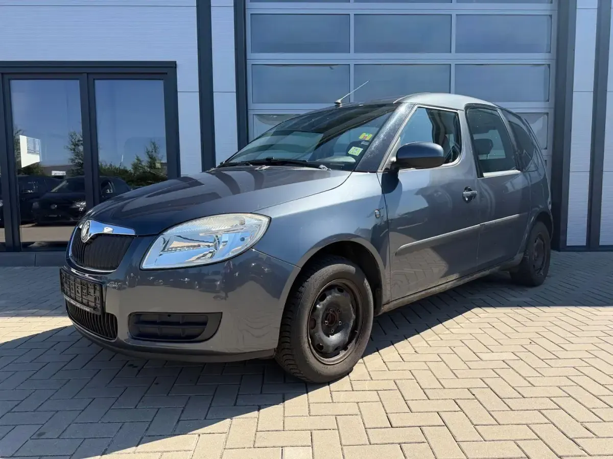 Gebraucht Skoda Roomster Style 86 PS (63 kW) 2009 Grau Van / Kleinbus