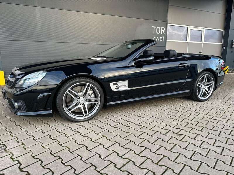 Schwarz Gebraucht 2008 Mercedes SL63 AMG AMG Cabrio | 62.000 € (Etwas zu teuer) - Bild 1/4
