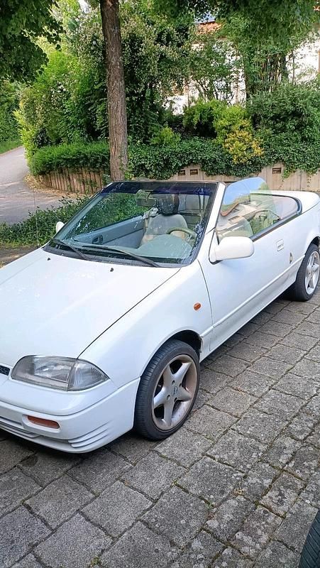 Weiß Gebraucht 1993 Suzuki Swift Cabrio | 1.900 € - Bild 1/4