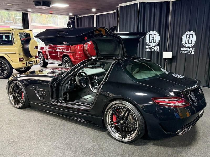 Gebraucht Mercedes SLS AMG AMG 571 PS (419 kW) 2011 Schwarz Coupé