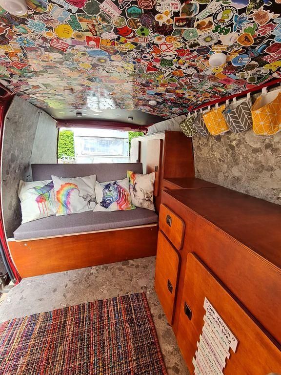 Brugt VW T3 57 HK (41 kW) 1989 Rød Van