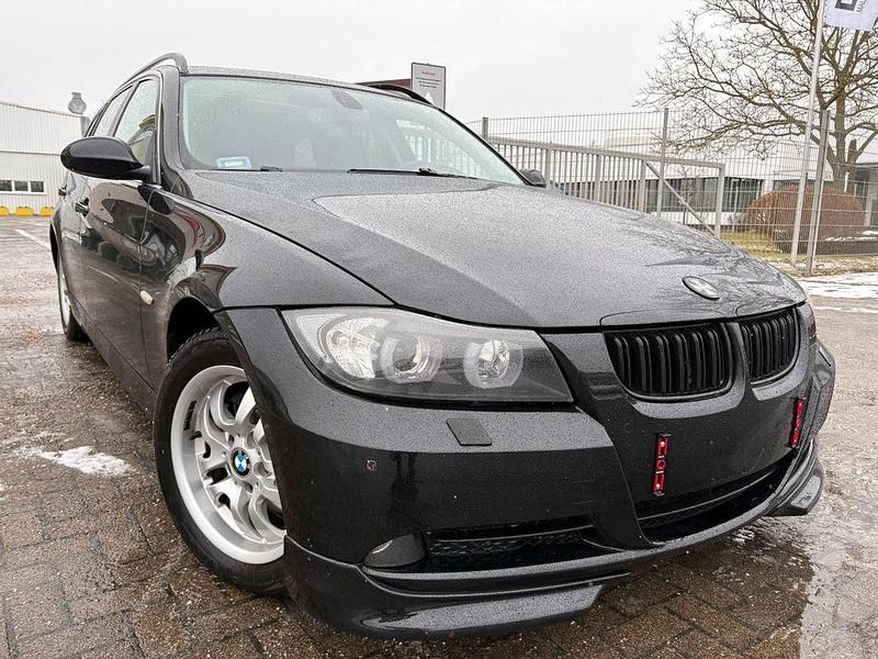 Schwarz Gebraucht 2007 BMW 325 Sport Line Kombi | 3.999 € - Bild 1/4