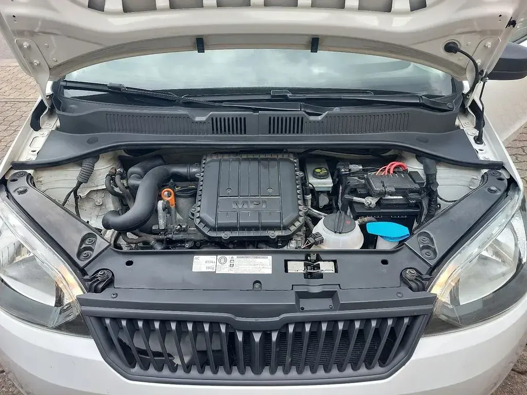 Gebraucht Skoda Citigo Active 60 PS (44 kW) 2012 Weiß Kleinwagen