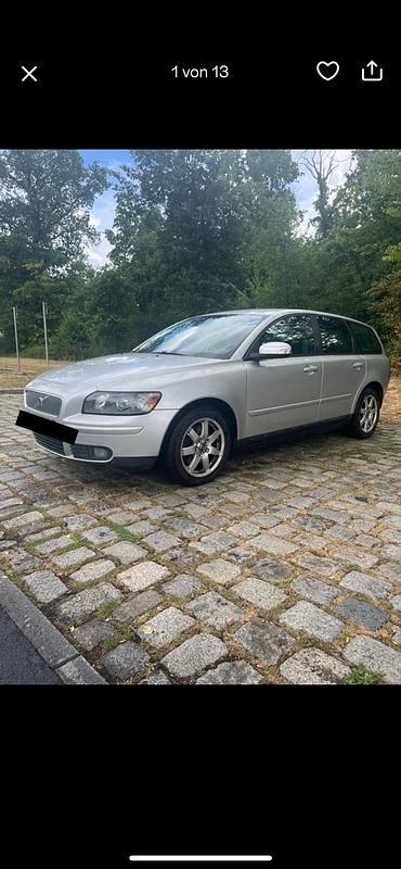 Grau Gebraucht 2007 Volvo V50 Kombi | 1.390 € (Superpreis) - Bild 1/4