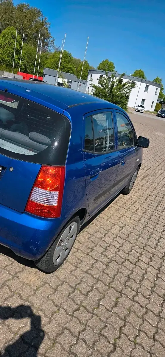 Brugt Kia Picanto 65 HK (47 kW) 2007 Blå Hatchback