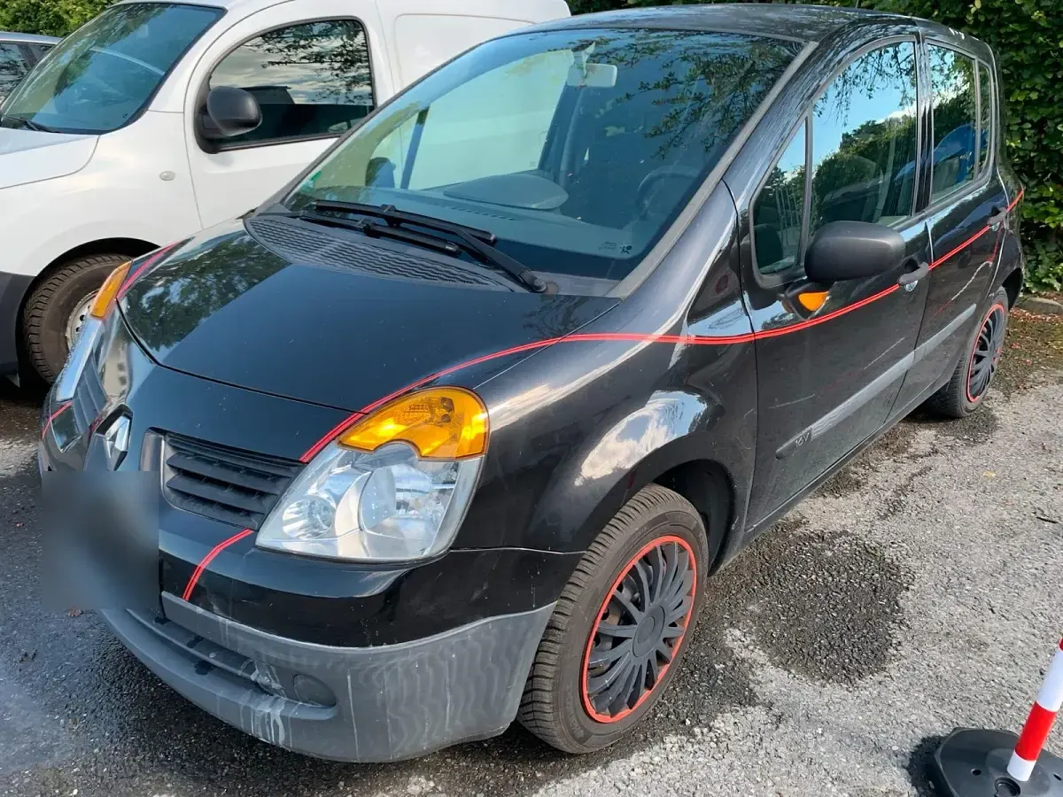 Gebraucht Renault Modus 65 PS (47 kW) 2005 Schwarz Van / Kleinbus