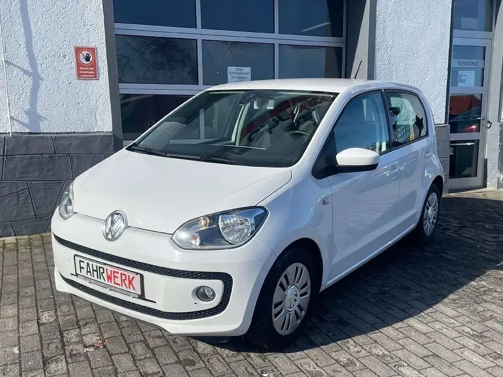 Gebraucht VW up! move up! 60 PS (44 kW) 2016 Weiß Kleinwagen