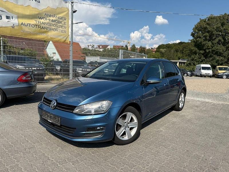 Blau Gebraucht 2014 VW Golf VII Limousine | 6.790 € (Guter Preis) - Bild 1/4