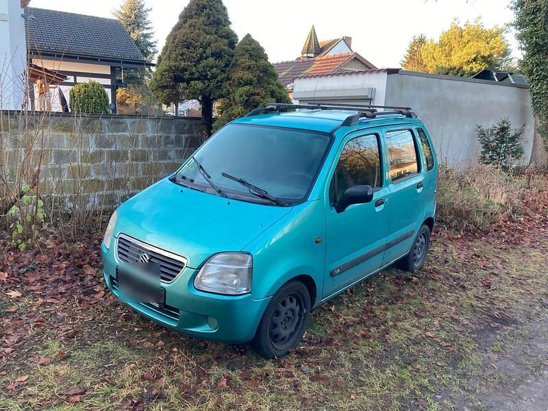 Grün Gebraucht 2002 Suzuki Wagon R+ GL Kombi | 490 € (Superpreis) - Bild 1/4