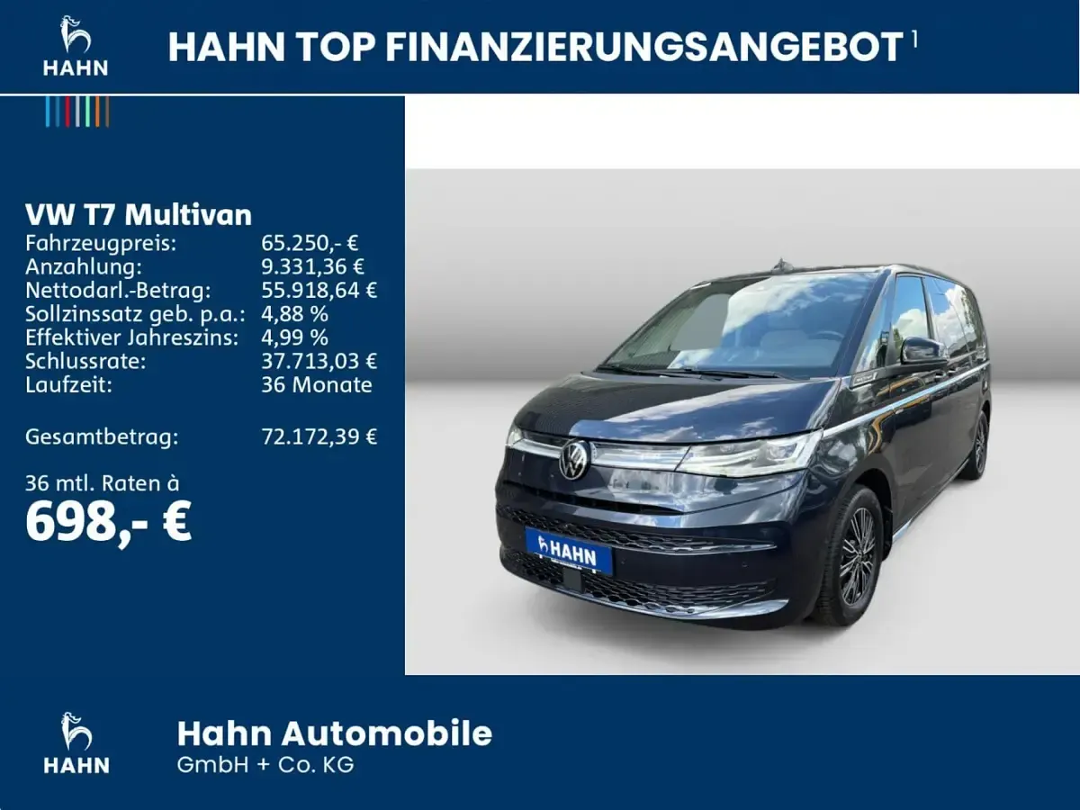 Brugt VW Multivan Style 245 HK (180 kW) 2025 Blå MPV