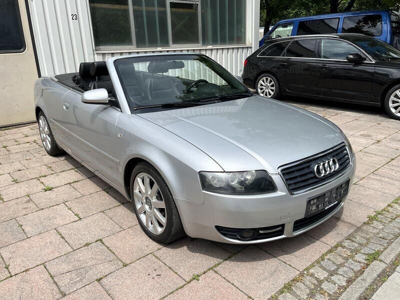 Silber Gebraucht 2004 Audi A4 Cabriolet S-Line Cabrio | 4.350 € (Guter Preis) - Bild 1/4
