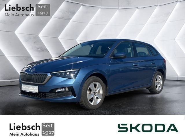 Gebraucht Skoda Scala Ambition 90 PS (66 kW) 2021 Blau Kleinwagen
