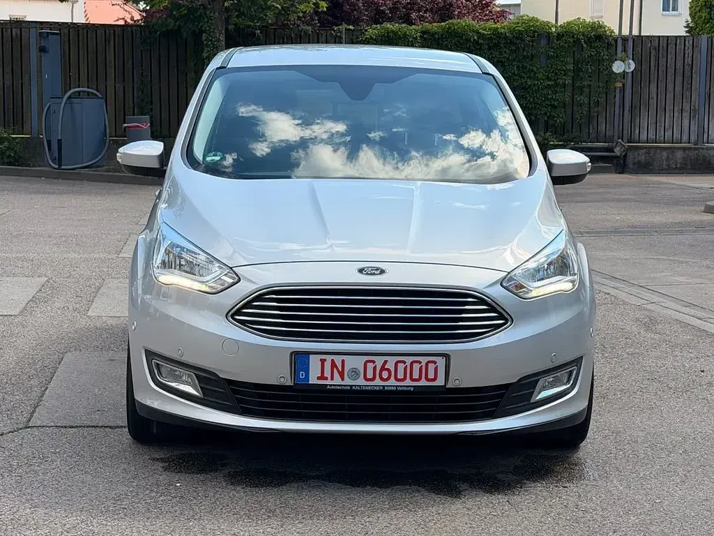 Gebraucht Ford C-MAX Titanium 150 PS (110 kW) 2017 Silber Van / Kleinbus