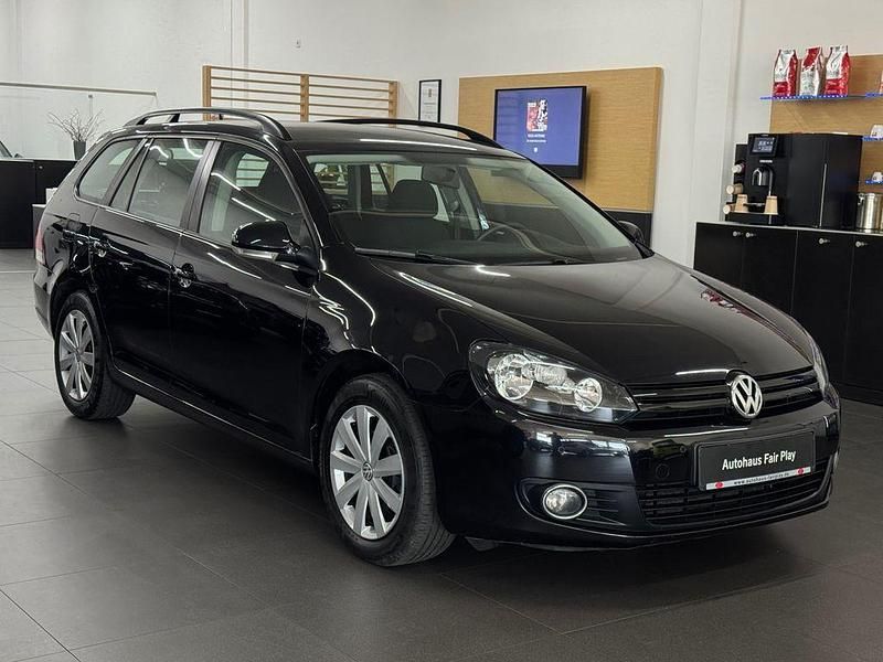 Gebraucht VW Golf VI 105 PS (77 kW) 2010 Schwarz Kleinwagen