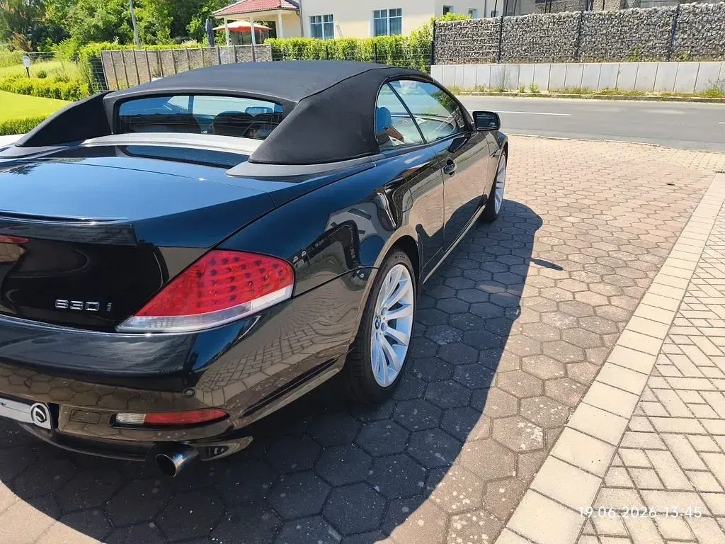 Gebraucht BMW 630 Cabriolet 258 PS (189 kW) 2007 Schwarz Cabrio