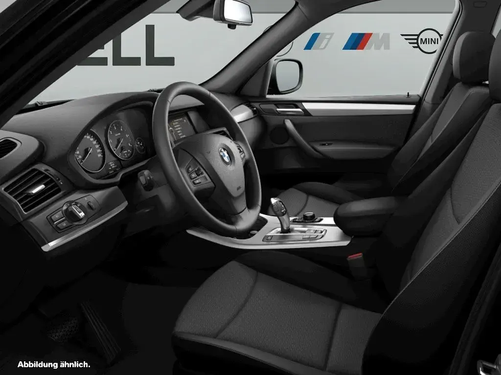 Gebraucht BMW X3 184 PS (135 kW) 2011 Schwarz SUV