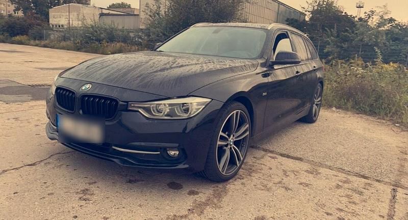 Schwarz Gebraucht 2016 BMW 318 Kombi | 14.900 € (Teuer) - Bild 1/4