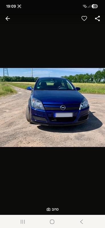 Gebraucht Opel Astra 90 PS (66 kW) 2006 Blau Kleinwagen