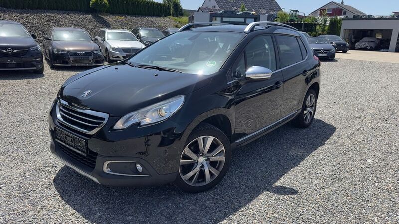 Schwarz Gebraucht 2015 Peugeot 2008 Allure SUV | 3.995 € (Superpreis) - Bild 1/4