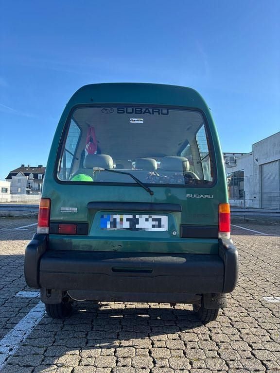 Gebraucht Subaru Libero 54 PS (39 kW) 1997 Grün Van / Kleinbus