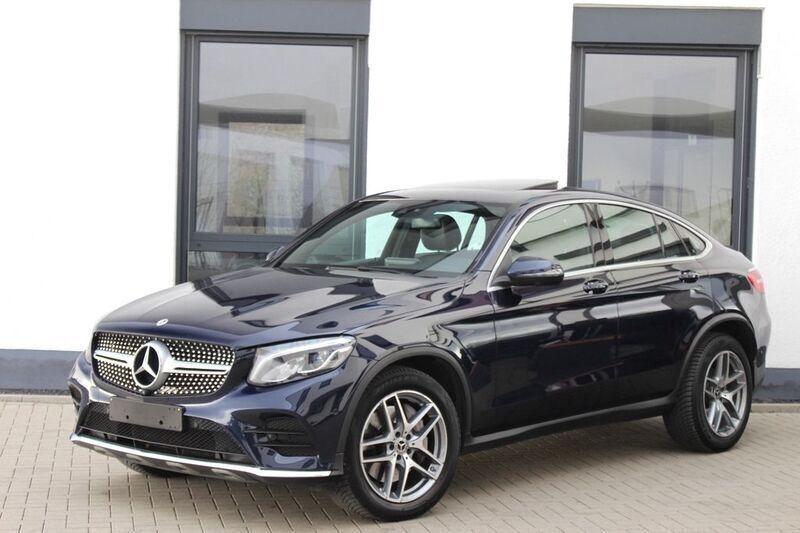 Blau Gebraucht 2018 Mercedes GLC250 AMG Coupé | 29.900 € (Fairer Preis) - Bild 1/4