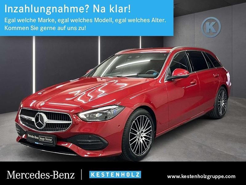 Manufaktur patagonienrot Gebraucht 2024 Mercedes C220 Avantgarde Kombi | 47.890 € - Bild 1/4