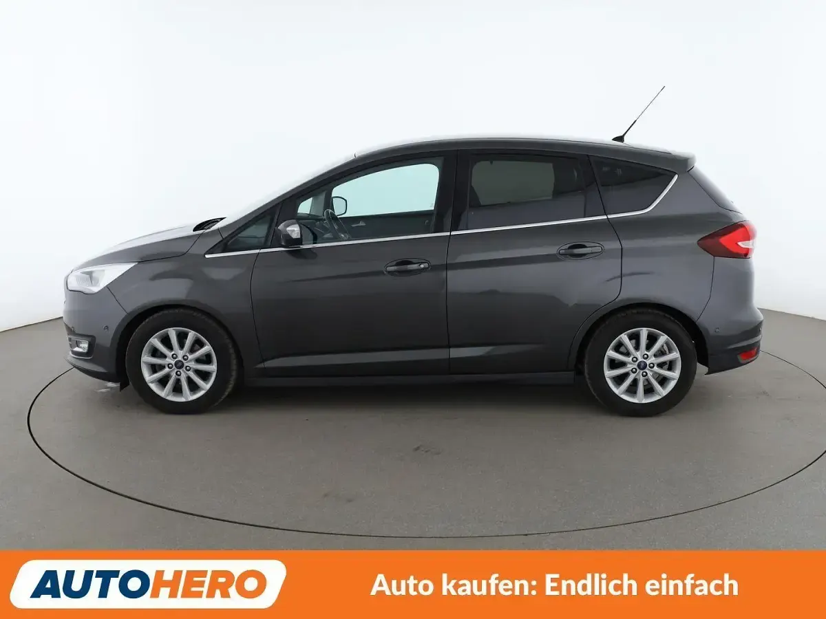 Gebraucht Ford C-MAX Titanium 125 PS (91 kW) 2015 Grau Van / Kleinbus