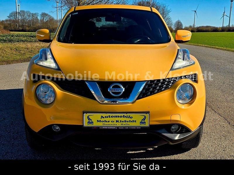 Gebraucht Nissan Juke 116 PS (85 kW) 2017 Gelb SUV