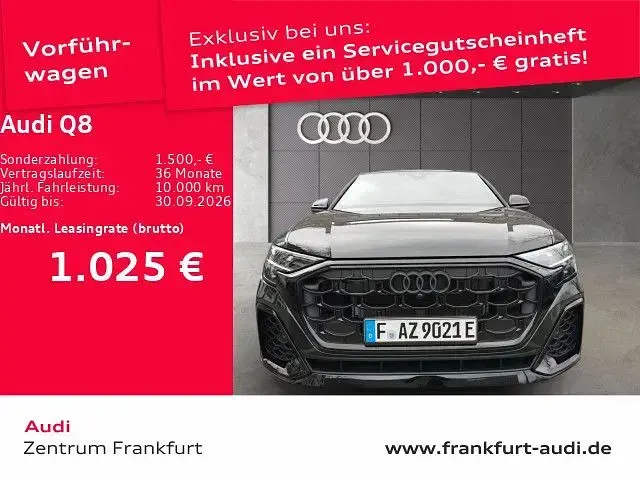Gebraucht Audi Q8 S-Line 394 PS (289 kW) 2025 Schwarz SUV
