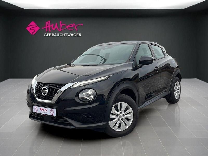 Schwarz Gebraucht 2021 Nissan Juke Visia SUV | 14.390 € (Superpreis) - Bild 1/4