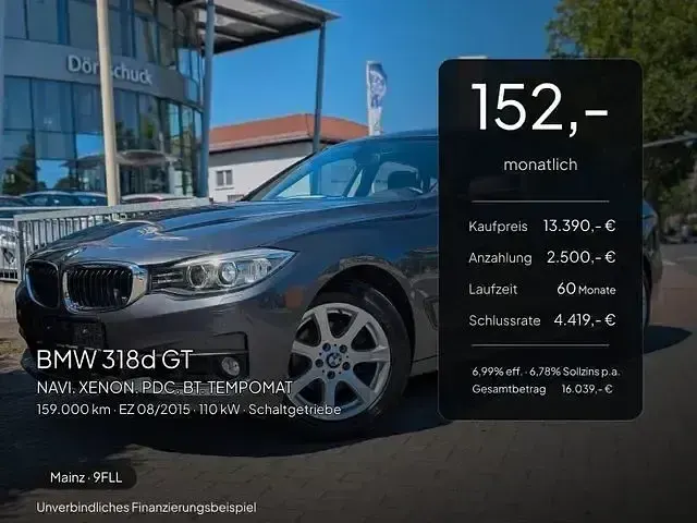 Gebraucht BMW 318 Gran Turismo Sport Line 2015 Andere Coupé