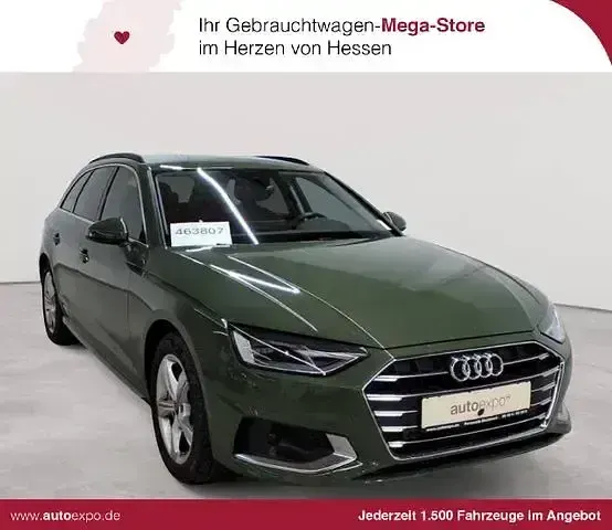 Second-hand Audi A4 Advanced 204 CP (150 kW) 2024 Verde Break