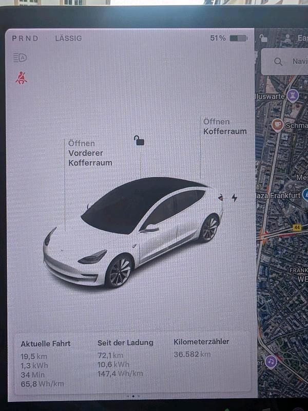 Weiß Gebraucht 2017 Tesla Model 3 Limousine | 19.000 € (Etwas zu teuer) - Bild 1/4