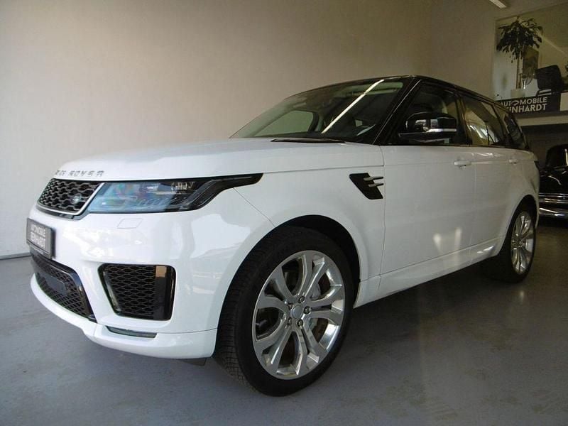 Weiß Gebraucht 2021 Land Rover Range Rover Sport SUV | 33.455 € (Superpreis) - Bild 1/4