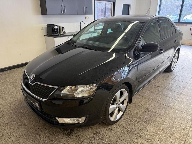 Gebraucht Skoda Rapid Elegance 122 PS (89 kW) 2013 Schwarz Kleinwagen